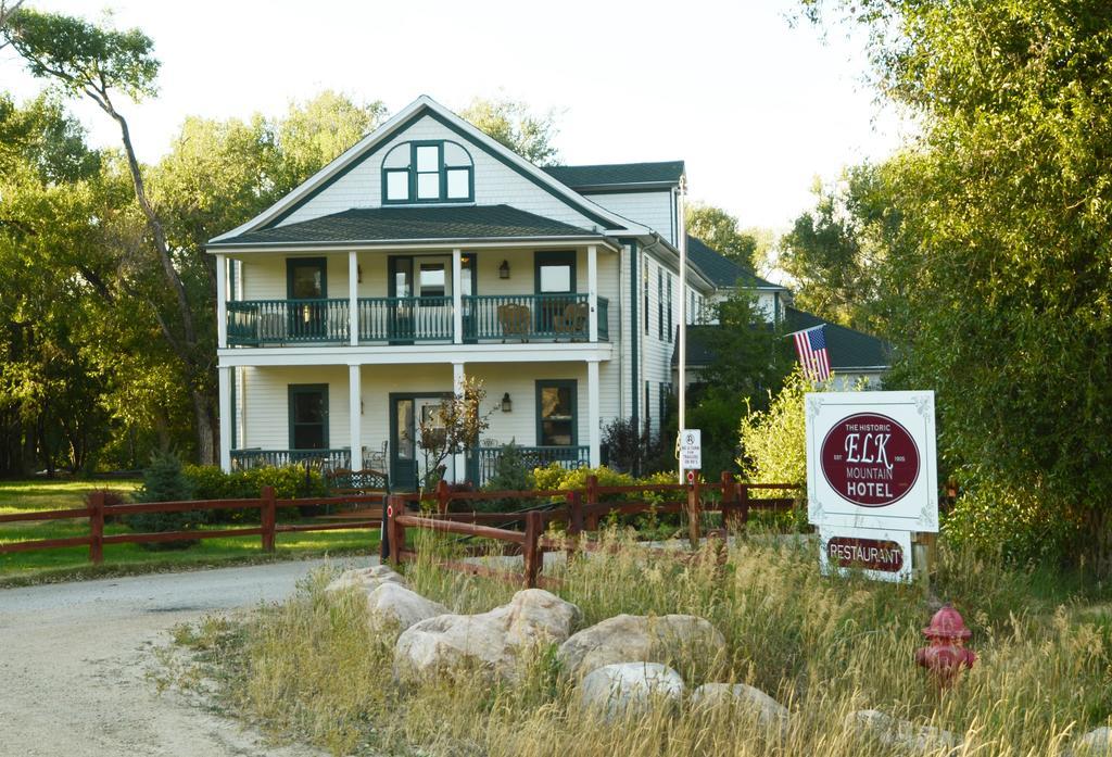 The Historic Elk Mountain Hotel Exterior foto